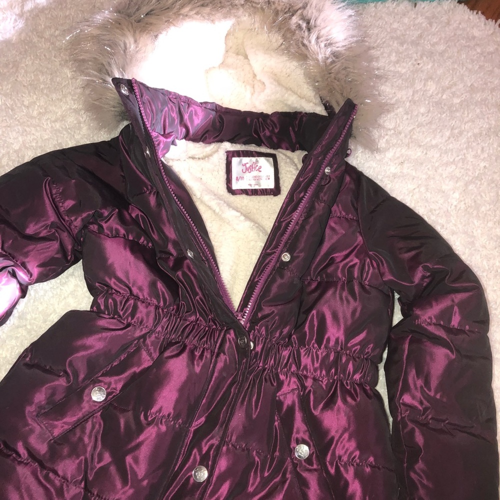 Justice 8/10 girls coat